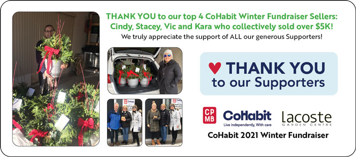 CoHabit 2021 Winter Fundraiser