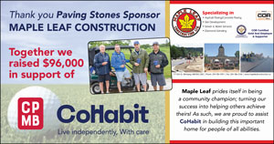 Registration Desk Sponsor • Maple Leaf Construction