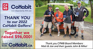 Thanks Matt and Joe, CPMB Board Members, and their guests John and Mike
